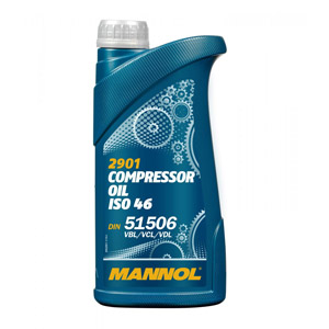 Масло для воздушных компрессоров Mannol Compressor Oil ISO 46 (1 л)