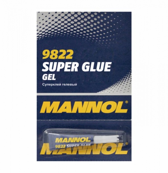 MANNOL Гелевый суперклей/ GEL Super Glue (3 гр.)