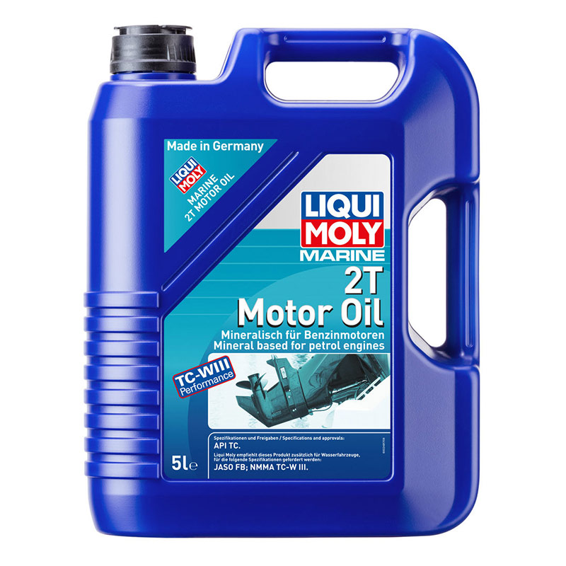 Моторное масло Liqui Moly Marine 2T Motor Oil (5 л)