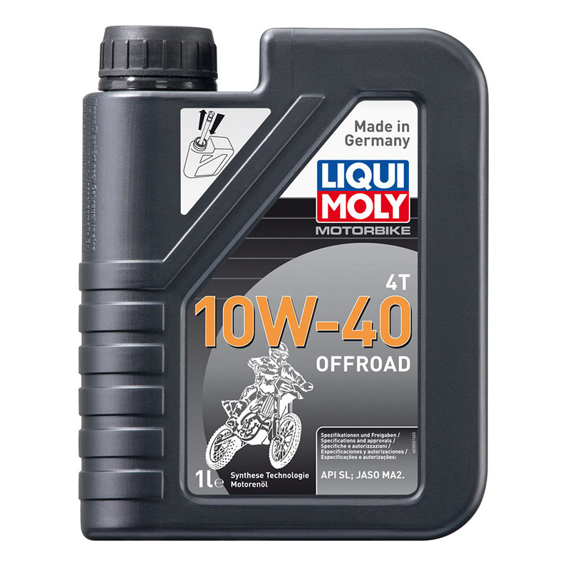 НС-синтетическое моторное масло для 4-тактных мотоциклов Motorbike 4T Offroad 10W-40 (1 л)