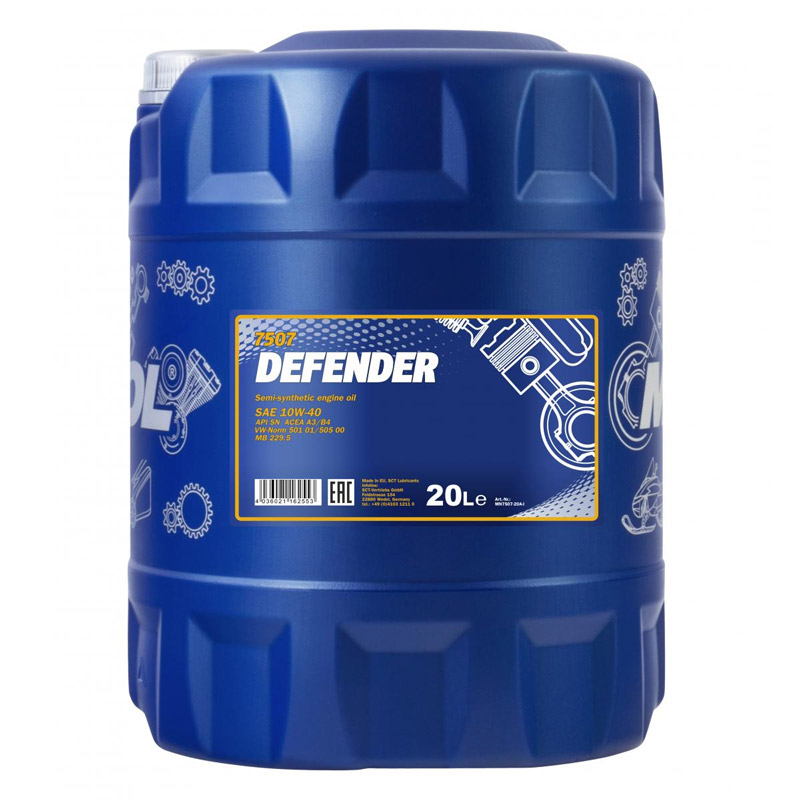 Моторное масло Mannol Defender 10W40 (20 л)