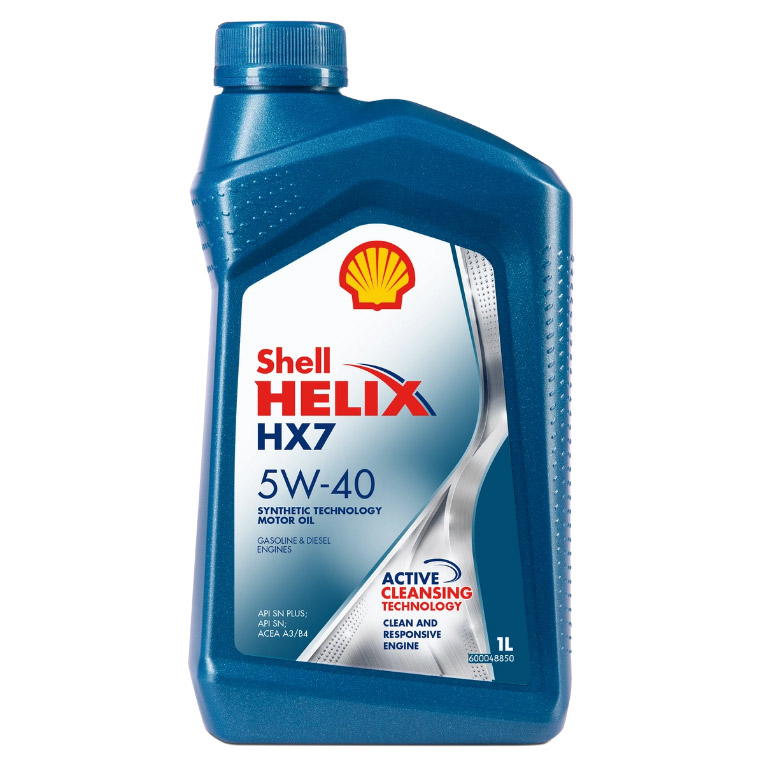 Моторное масло Shell Helix Plus HX7 5W40 (1 л)