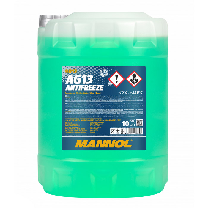 Антифриз Mammol Antifreeze AG13 (-40) Hightec 4013 (10 л)