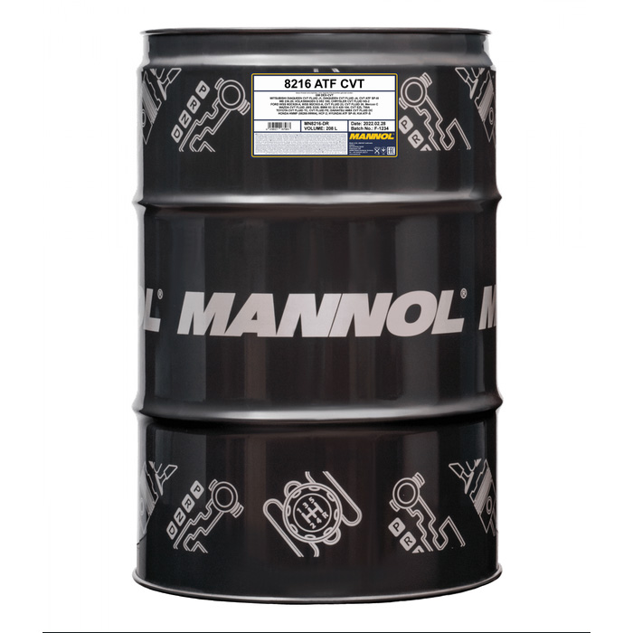 Трансмиссионное масло Mannol CVT Variator Fluid (208 л)