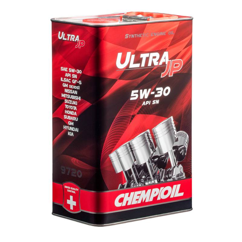 CHEMPIOIL Ultra JP metal 5W-30 4 л. синтетическое моторное масло 5W30 4 л.