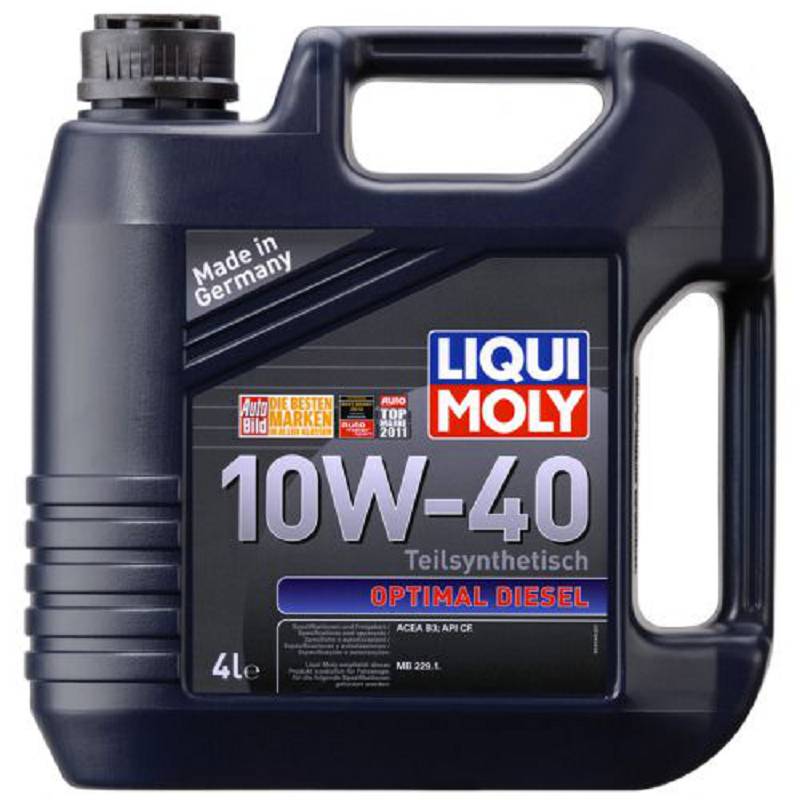 Optimal Diesel 10W-40 — Полусинтетическое моторное масло 4 л.