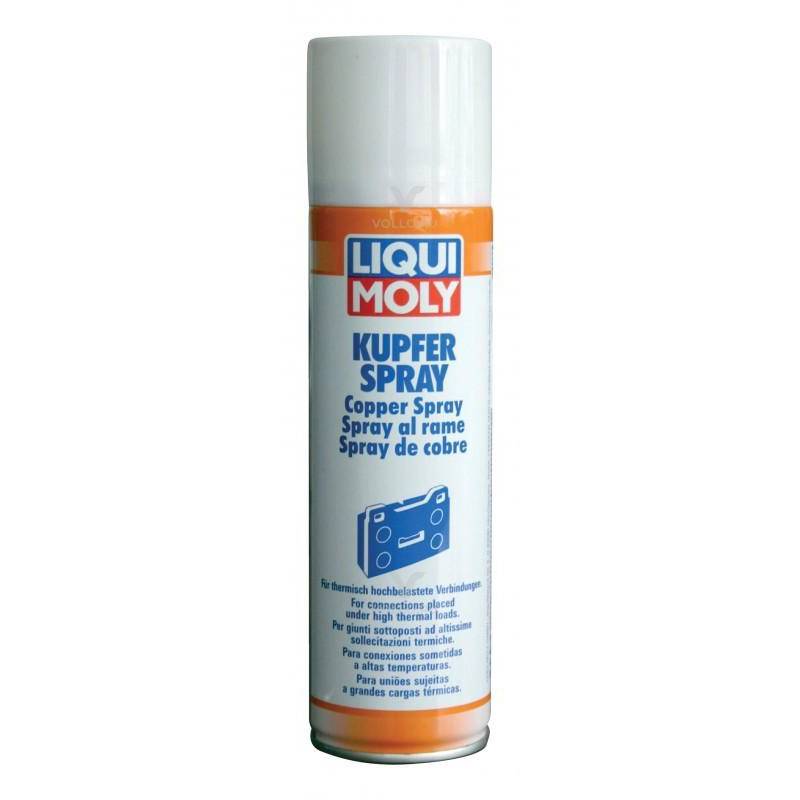 LIQUI MOLY Медный спрей для тормозных колодок Kupfer-Spray 0,25 л. (12шт) 3970/1520