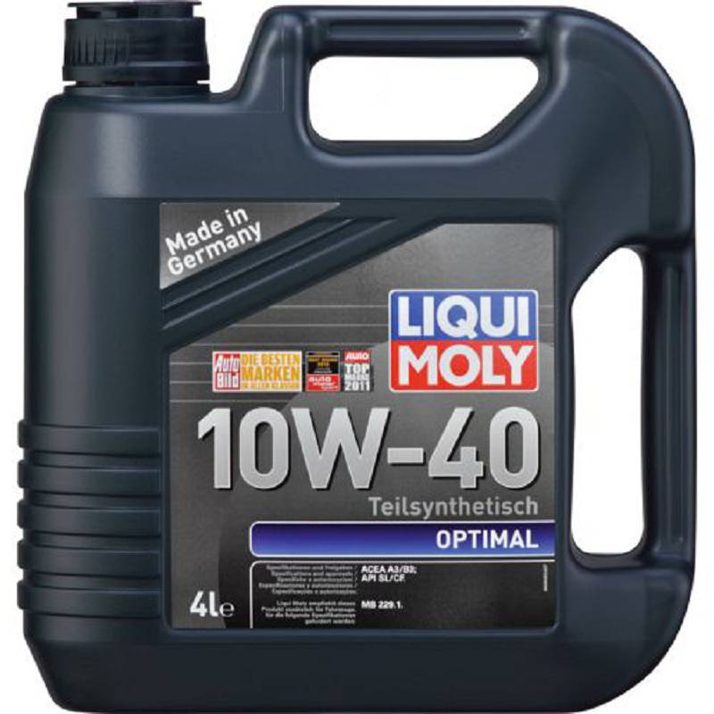 Optimal 10W-40 — Полусинтетическое моторное масло 4 л.