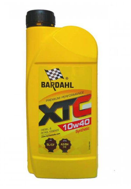 Моторное масло Bardahl XTC 10W40 1 л.