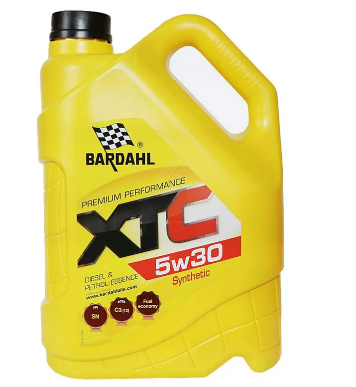 Моторное масло Bardahl XTC 5W30 5 л.