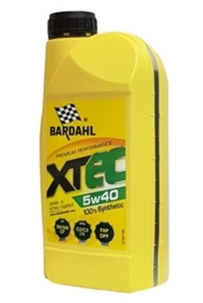 Моторное масло Bardahl XTEC 5W40 1 л.