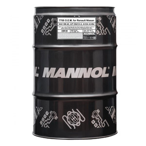 Моторное масло Mannol O.E.M for Renault Nissan 5W40 (60 л)