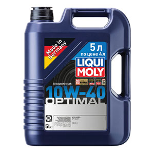 Моторное масло Liqui Moly Optimal 10W-40 (5 л)