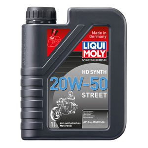 Моторное масло Liqui Moly Motorbike HD Synth Street 20W-50 (1 л)