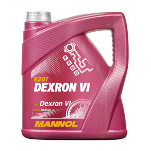 Трансмиссионное масло Mannol Dexron VI (4 л)