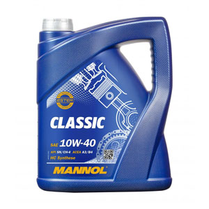 Моторное масло Mannol CLASSIC SAE 10W/40 (5 л)