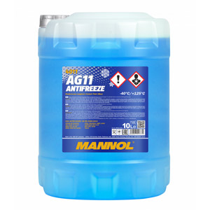 Антифриз Mannol Antifreeze AG11 (-40) Longterm 4011 (10 л)
