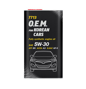Моторное масло Mannol O.E.M for Hyundai Kia 5W30 (4 л)