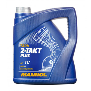 Моторное масло Mannol 2-Takt Plus (4 л)