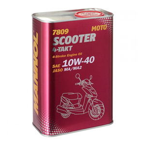 Моторное масло Mannol Scooter 4-Takt 10W40 (1 л) 