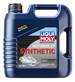 2246 LiquiMoly Синт.мот.маслод/снегох. Snowmobil Motoroil 2T Synthetic TC (4л)