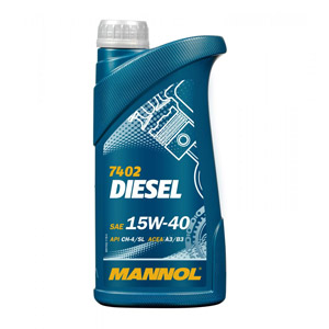 Моторное масло Mannol Diesel SAE 15W/40 (1 л)