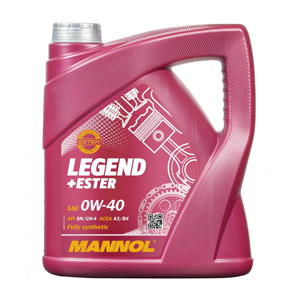 Моторное масло Mannol Legend + Ester 0W/40 (4 л)