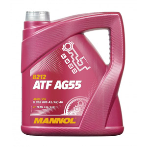 Трансмиссионное масло Mannol ATF AG55 (4 л)