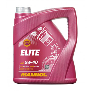 Моторное масло Mannol Elite 5W40 (4 л). Акция