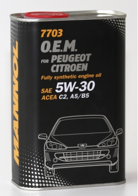 Моторное масло Mannol O.E.M for Peugeot Citroen 5W30 (1 л)