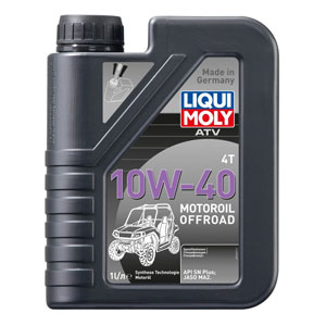НС-синтетическое моторное масло Liqui Moly ATV 4T Motoroil Offroad 10W-40 (1 л)