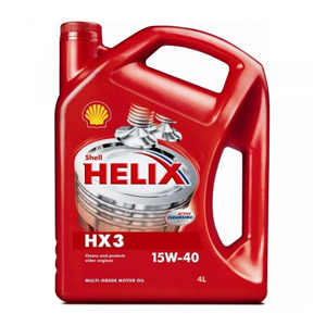 Моторное масло SHELL Helix HX3 15W40 (4 л)