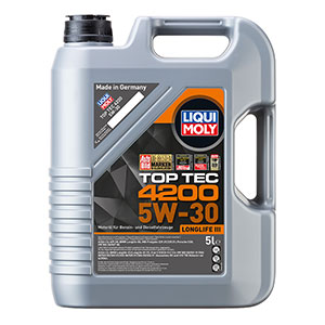 НС-синтетическое моторное масло Liqui Moly Top Tec 4200 5W-30 (5 л)