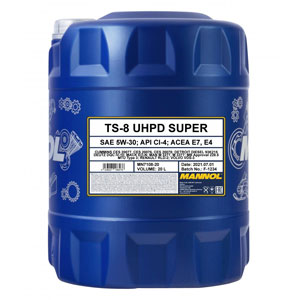 Моторное масло MANNOL TS-8 UHPD Super 5W/30 (20 л)