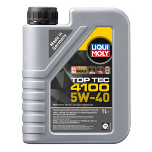 НС-синтетическое моторное масло Liqui Moly Top Tec 4100 5W-40 (1 л)