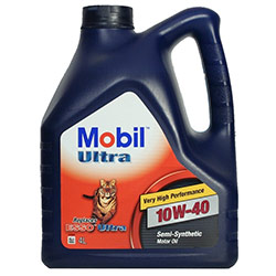 Моторное масло Mobil Ultra 10W40 (4 л)
