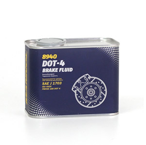 Тормозная жидкость Mannol Brake Fluid DOT-4 (0,455 г)