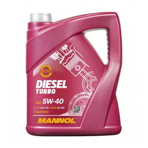 Моторное масло MANNOL Diesel Turbo 5W40 (5 л)