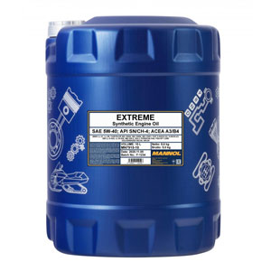 Моторное масло Mannol Extreme SAE 5W-40 (10 л)