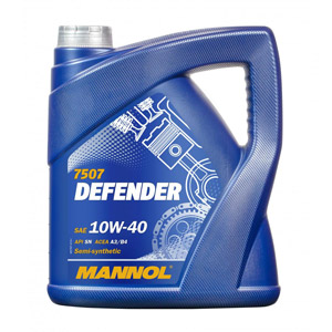 Моторное масло Mannol Defender 10W40 (4 л)