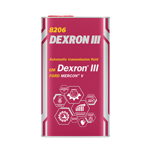 Трансмиссионное масло Mannol Dexron III Automatic Plus (4 л)