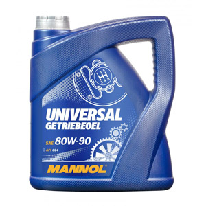 Трансмиссионное масло Mannol Universal Getriebeoel 80W90 (4 л)