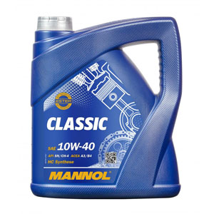 Моторное масло Mannol CLASSIC SAE 10W/40 (4 л) Акция