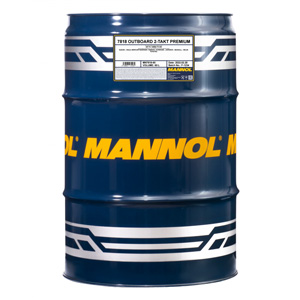 Синтетические масло для лодочных моторов Mannol Outboard 2-Takt Premium (60 л)
