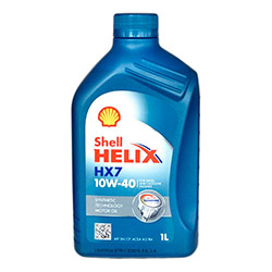 Моторное масло Shell Helix Plus HX7 10W40 (1 л)