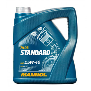 Моторное масло Mannol Standard 15W40 (4 л)
