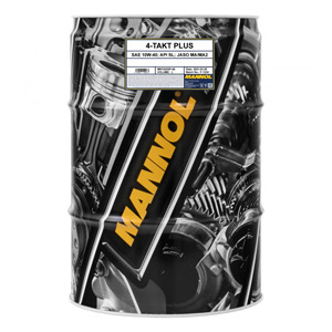 Моторное масло для мотоциклов Mannol 4-Takt Plus 10W40 (60 л)