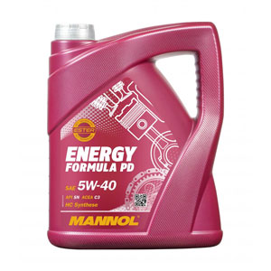Масло моторное MANNOL Energy Formula PD SAE 5W-40 (5 л)