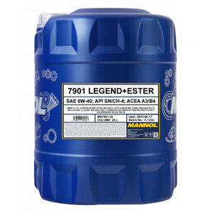 Моторное масло Mannol Legend + Ester 0W/40 (20 л)