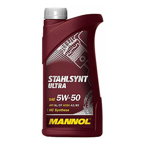 Моторное масло Mannol Stahlsynt Ultra SAE 5W-50 (1 л)